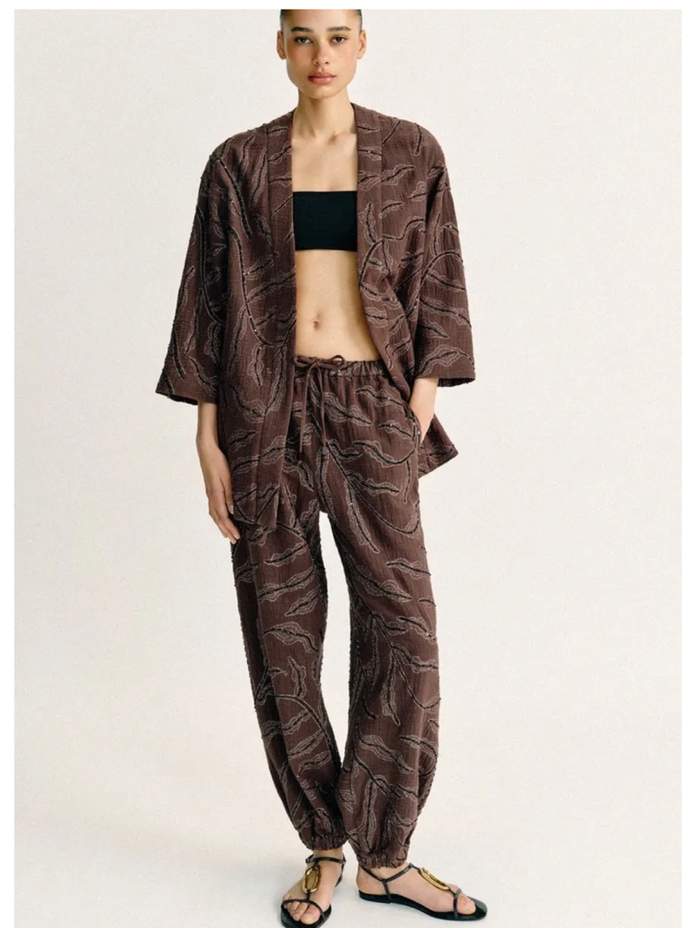 Zara sequin balloon pants.